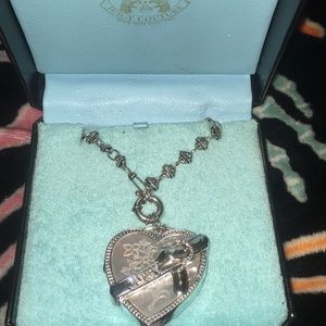 Sterling silver Juicy Couture locket